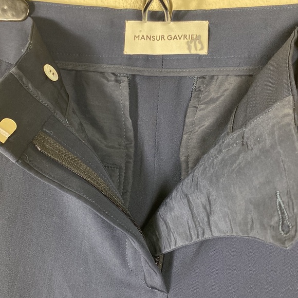 Mansur Gavriel 100% Wool Soft Lightweight Pants - Picture 3 of 6